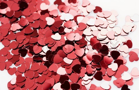 Pink and Red&nbsp;Confetti